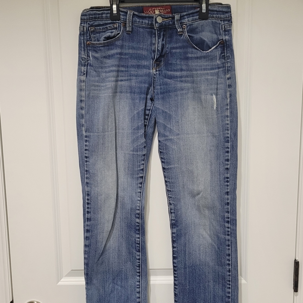 Lucky Brand Womens Sofia Straight Ankle Jeans